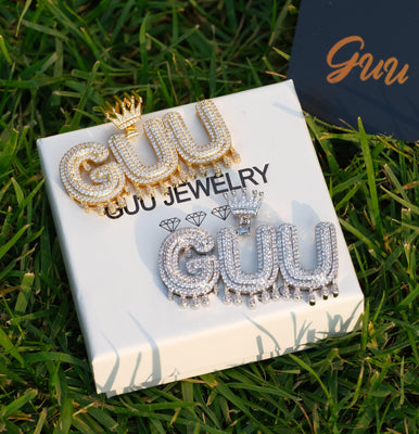 CUSTOM LETTER NECKLACE STYLE-10 - The GUU Shop