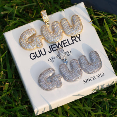 CUSTOM LETTER NECKLACE STYLE-9 - The GUU Shop