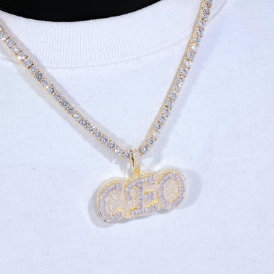 CEO Baguette Icy Necklace - The GUU Shop