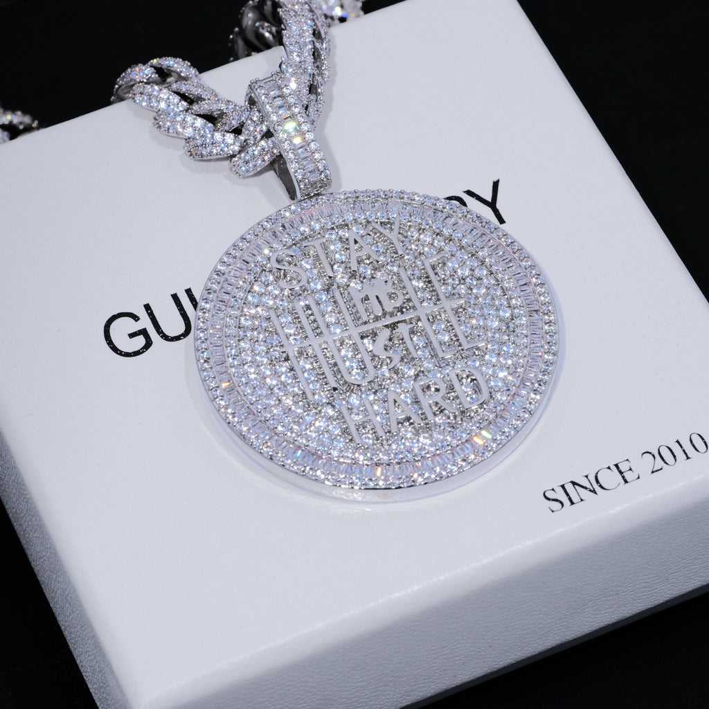 Stay Hard Humbie/Hustle Pendant - The GUU Shop