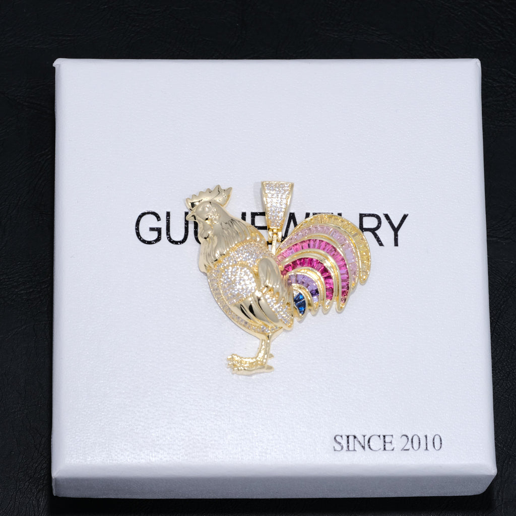 Guu Color Iced Color Rooster Necklace – The GUU Shop