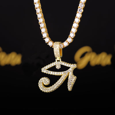 GUU Iced Eye of Horus Necklace