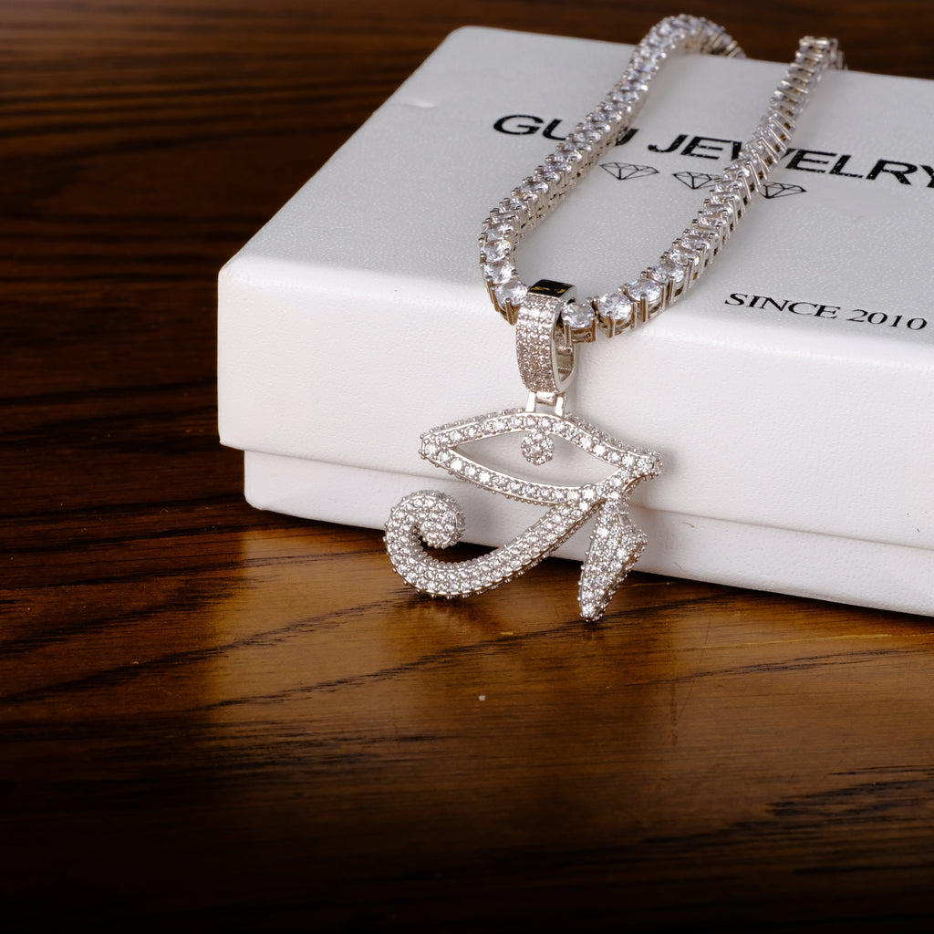 GUU Iced Eye of Horus Necklace