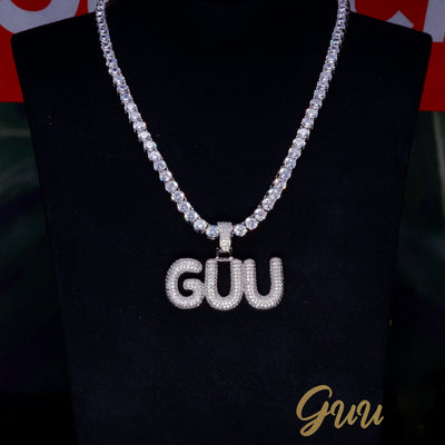 CUSTOM LETTER NECKLACE STYLE-1 - The GUU Shop