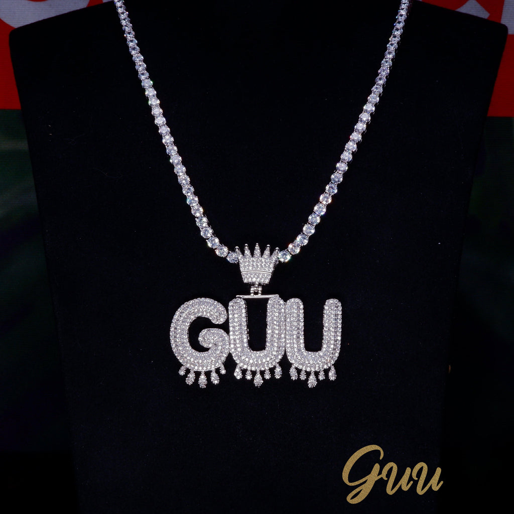 CUSTOM LETTER NECKLACE STYLE-10 - The GUU Shop