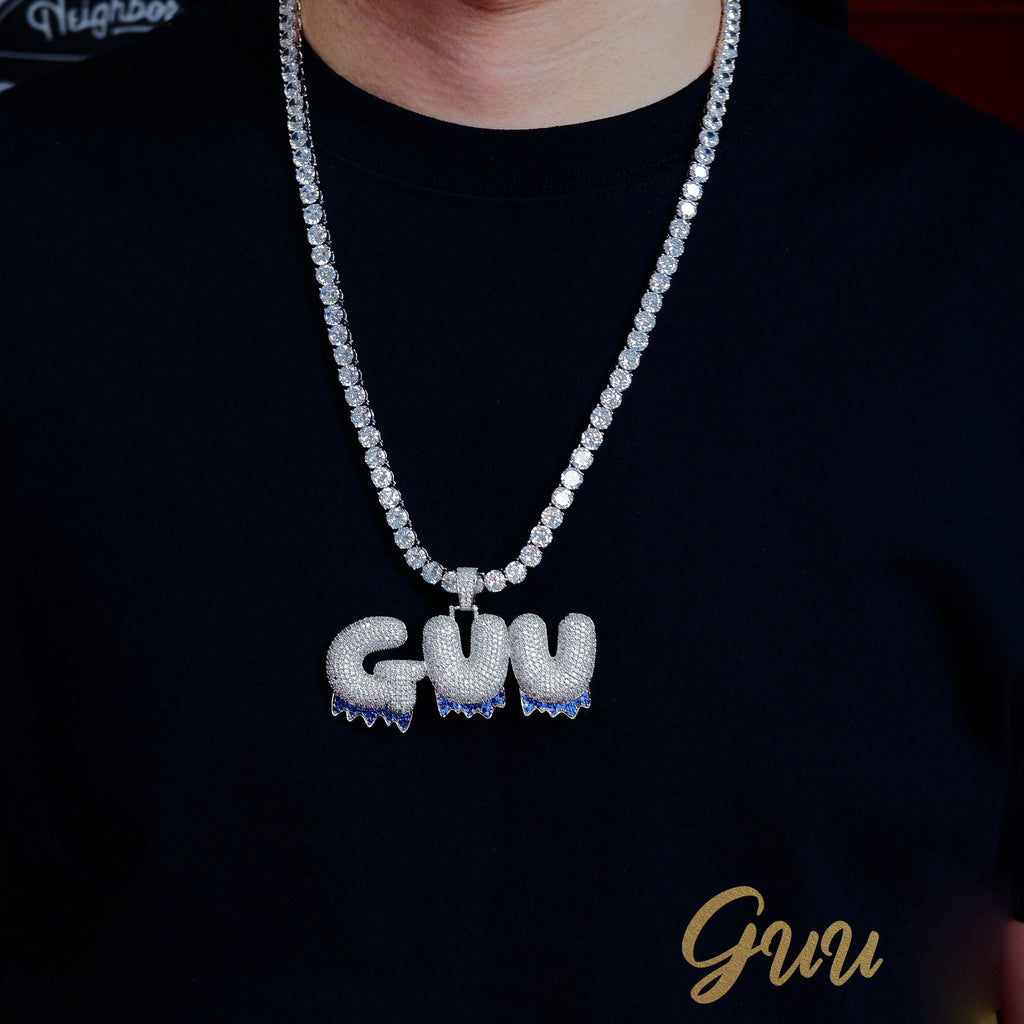 CUSTOM LETTER NECKLACE STYLE-11 - The GUU Shop