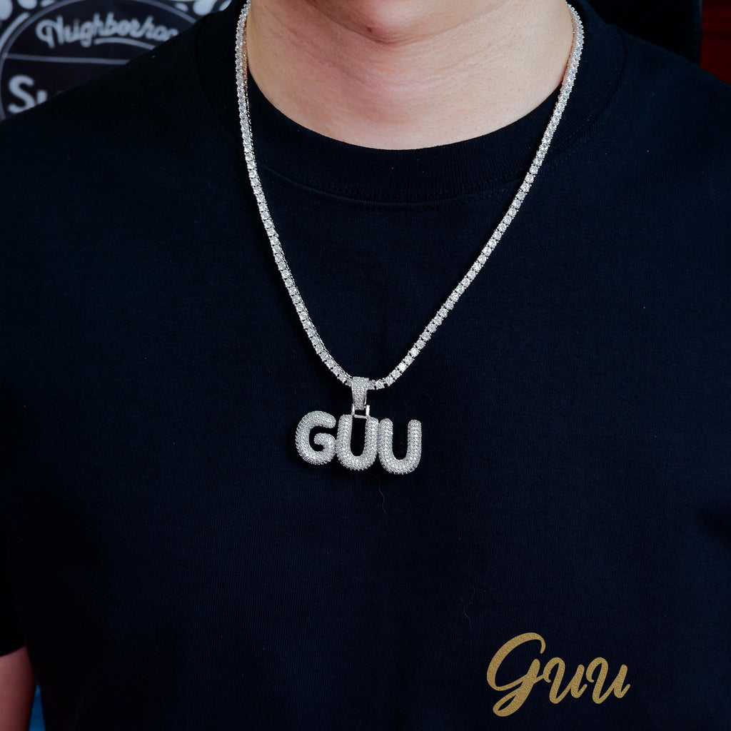 CUSTOM LETTER NECKLACE STYLE-1 - The GUU Shop