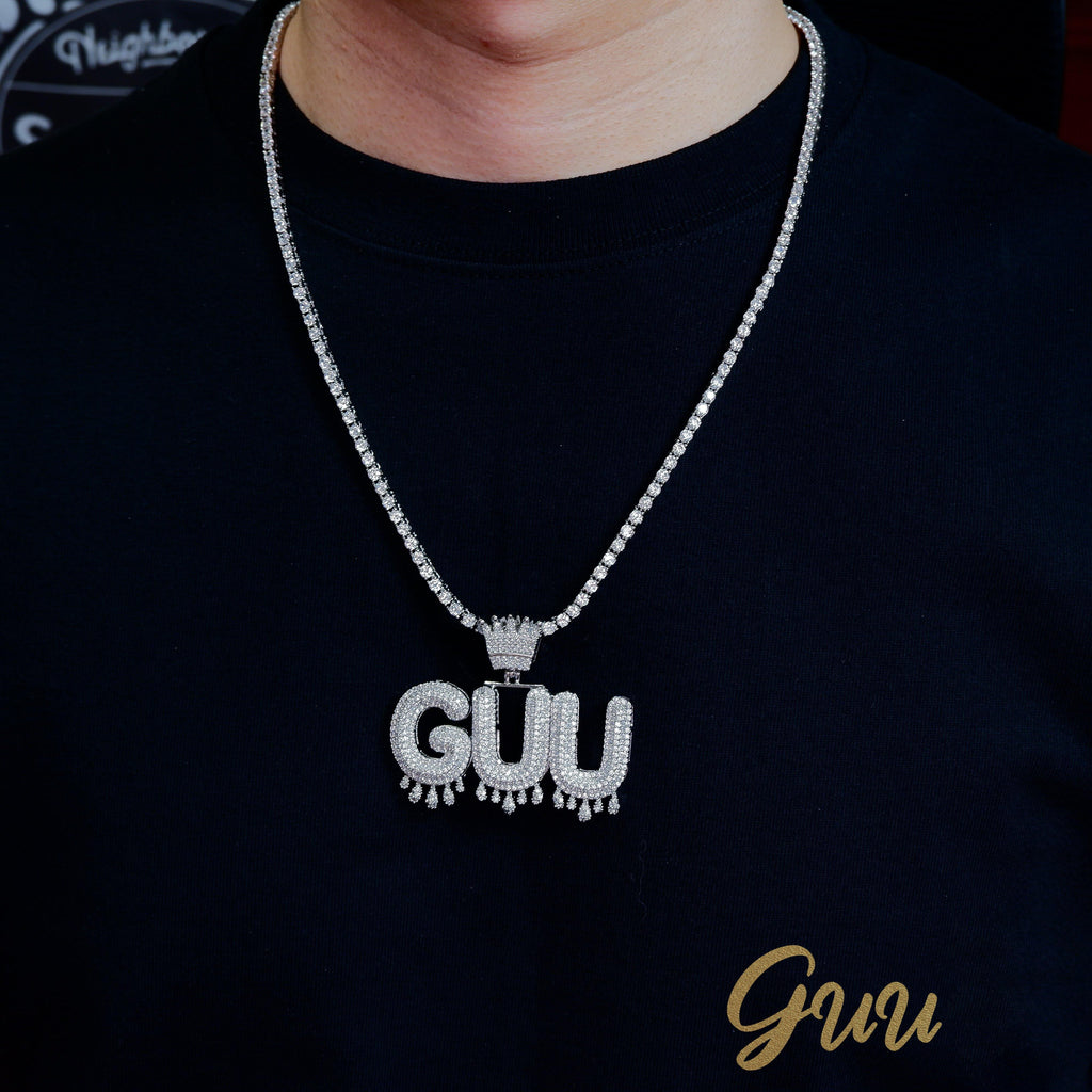 CUSTOM LETTER NECKLACE STYLE-10 - The GUU Shop