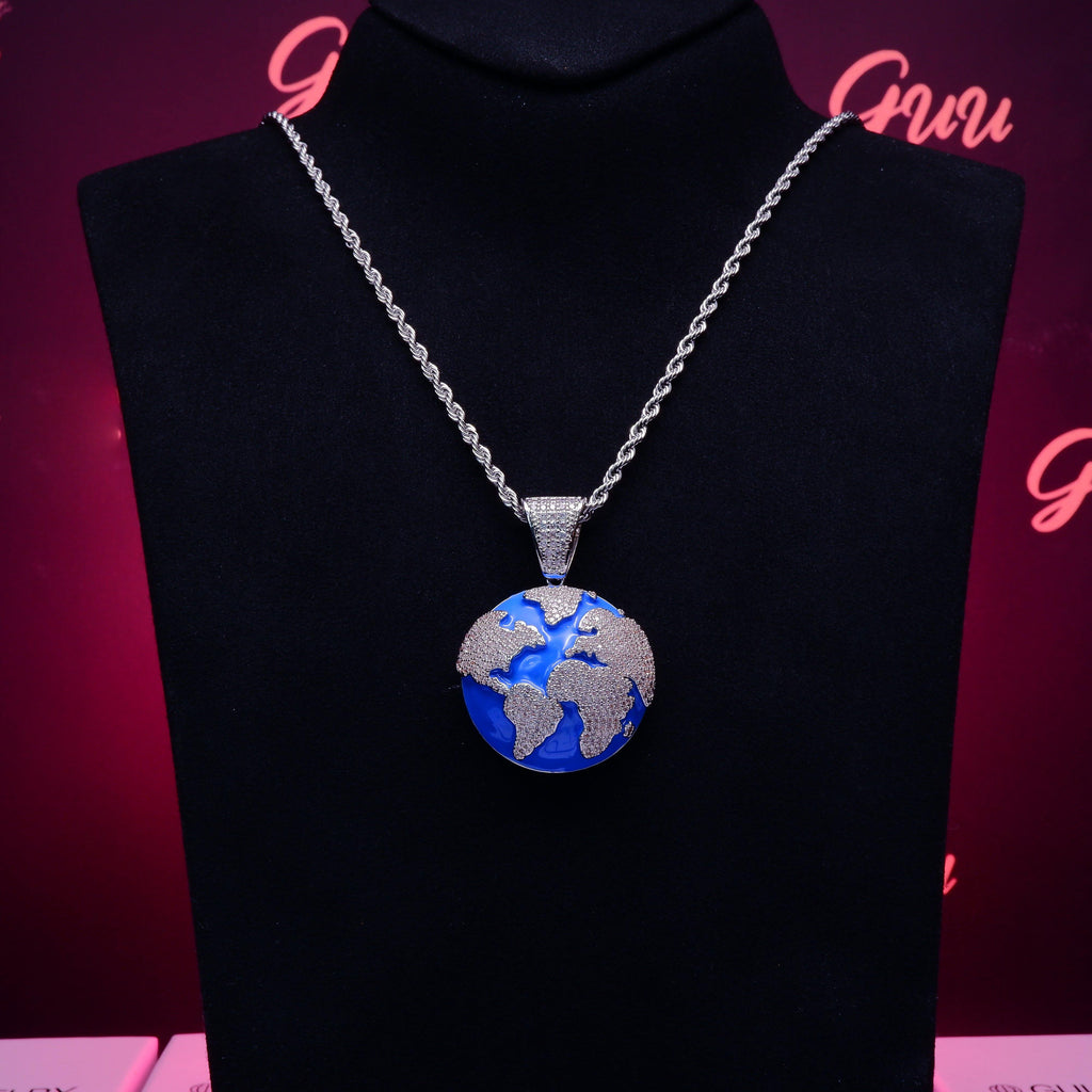 2020 18K Gold-Plated Earth Pendant - The GUU Shop