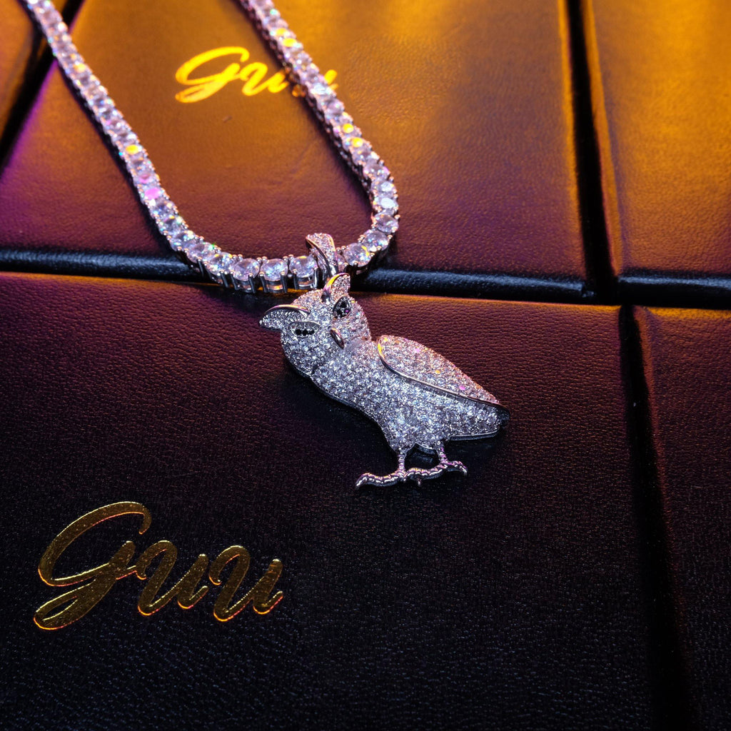 Iced 29mm  CZ   Gold-Plated Pendant &  Cuban Link Chain