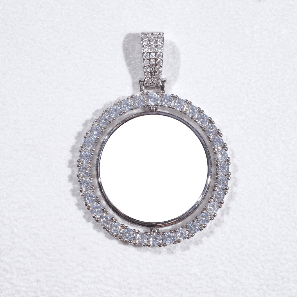 3D Spinning 2-Faced Custom Picture Pendant - The GUU Shop