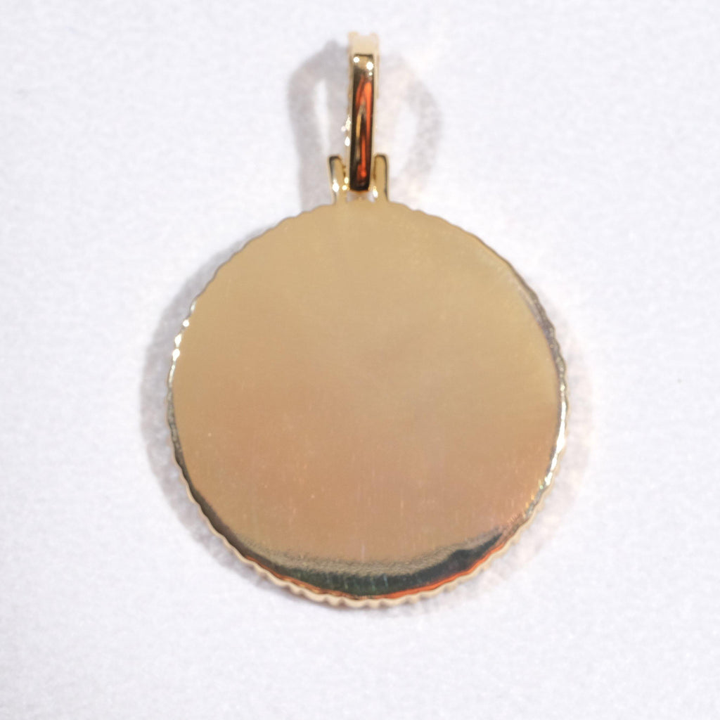 3D CIRCLE CUSTOM PICTURE PENDANT SMALL SIZE - The GUU Shop