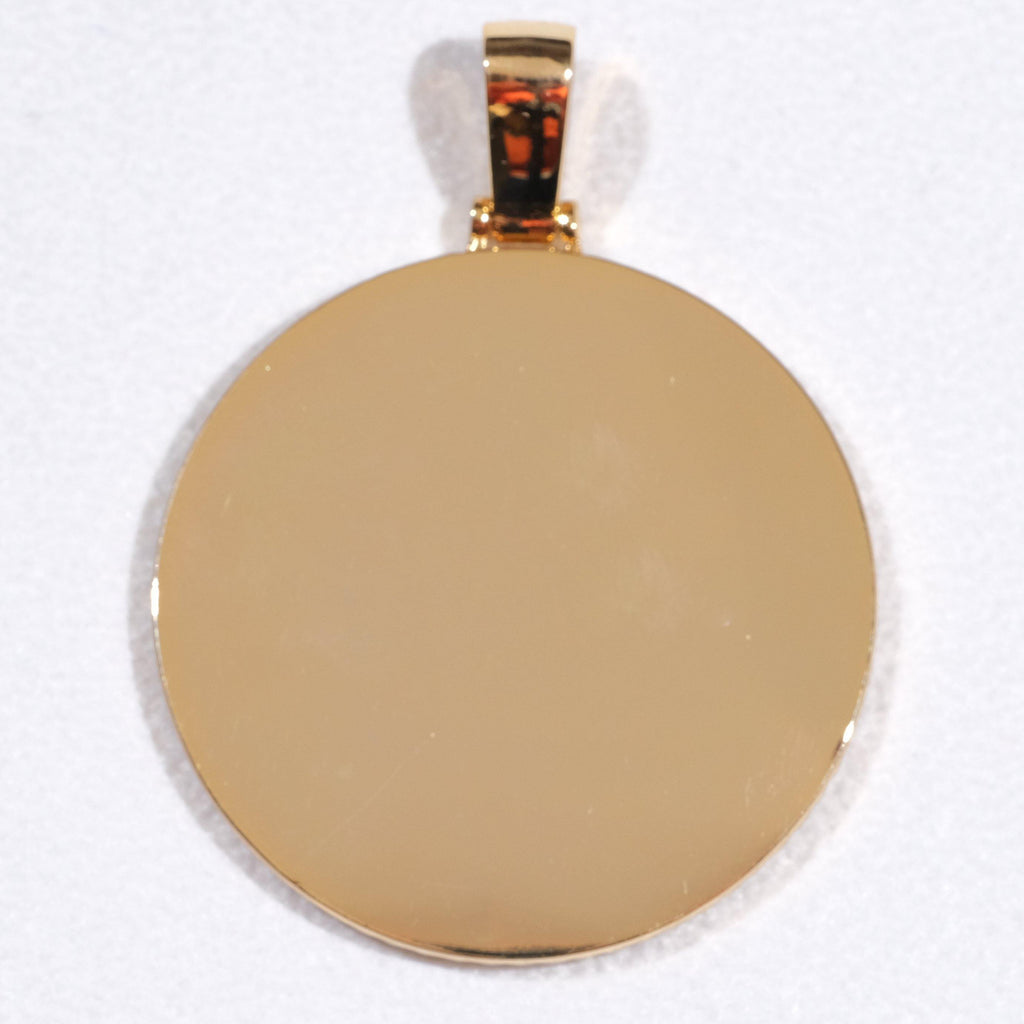 MEDIUM 3D CIRCLE CUSTOM PICTURE PENDANT - The GUU Shop