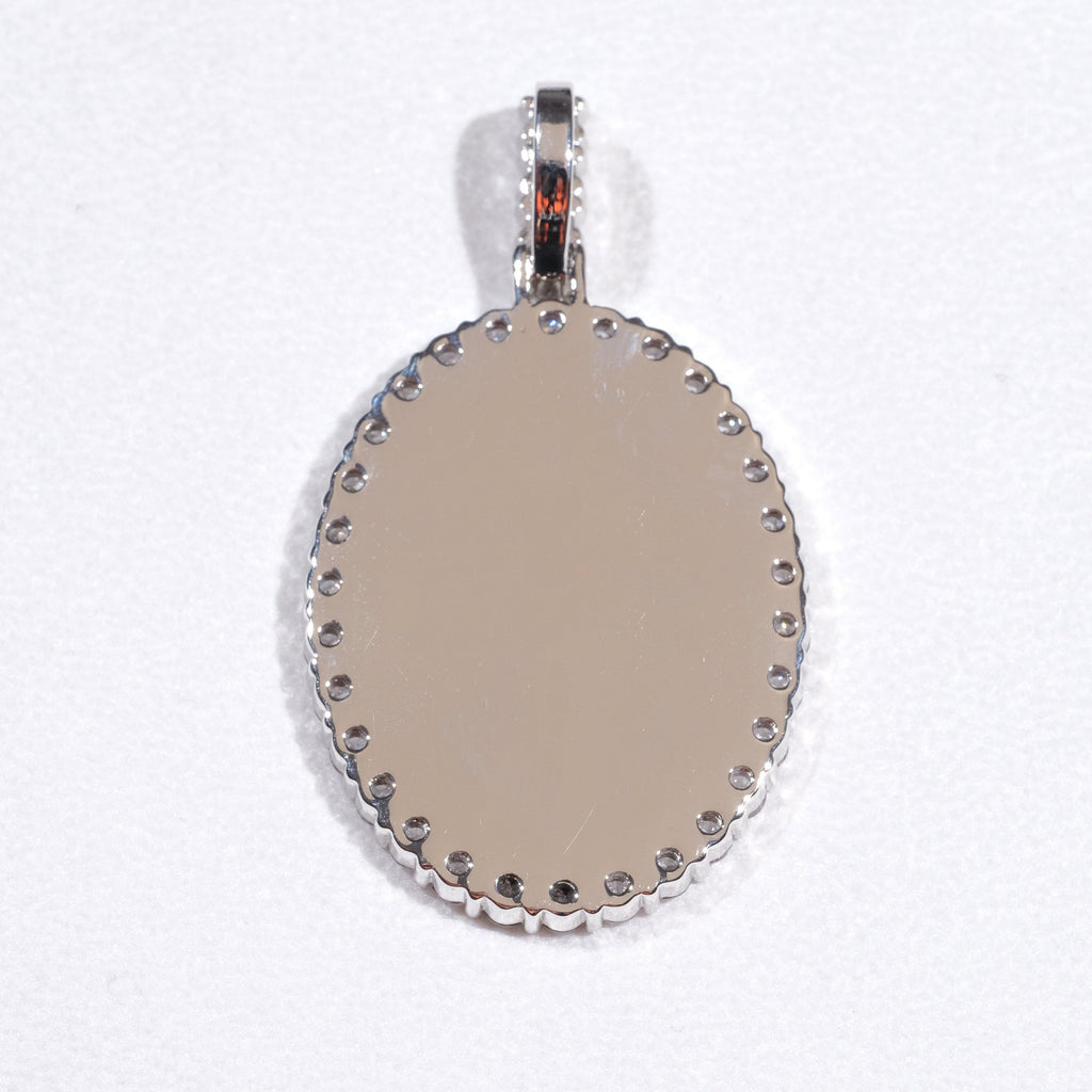 Large 3D Oval Custom Picture Pendant - The GUU Shop