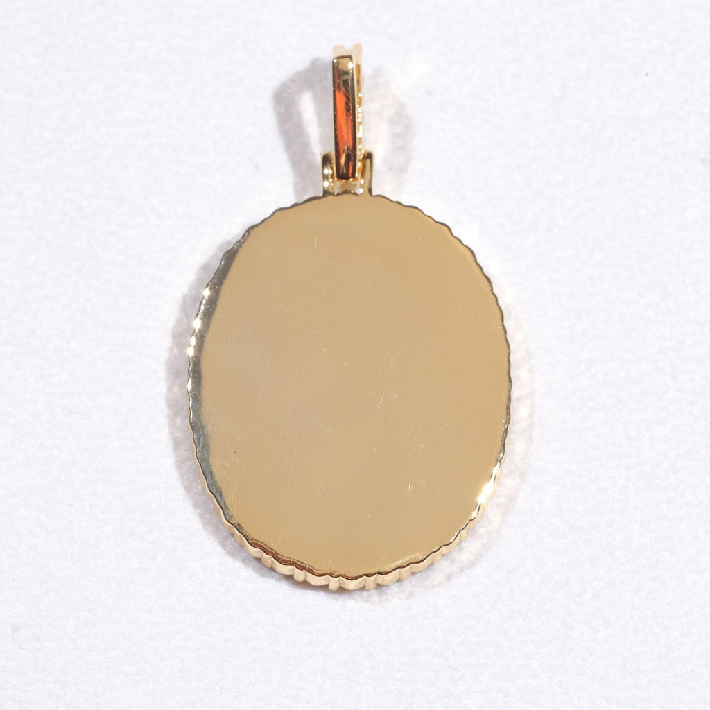 3D Oval Custom Picture Pendant - The GUU Shop