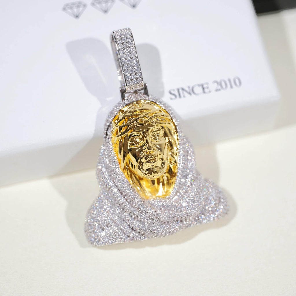 GUU Premium Iced Jesus Pendant