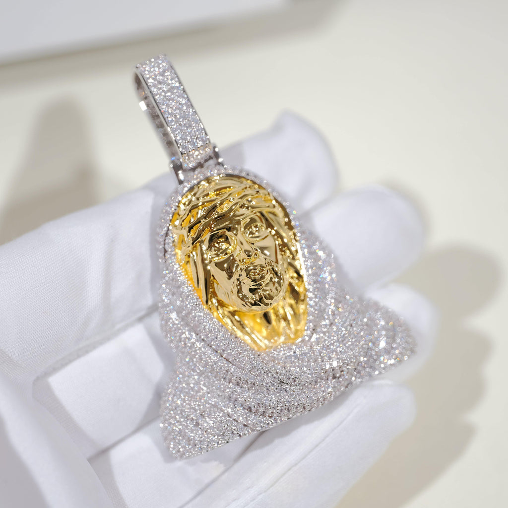 GUU Premium Iced Jesus Pendant