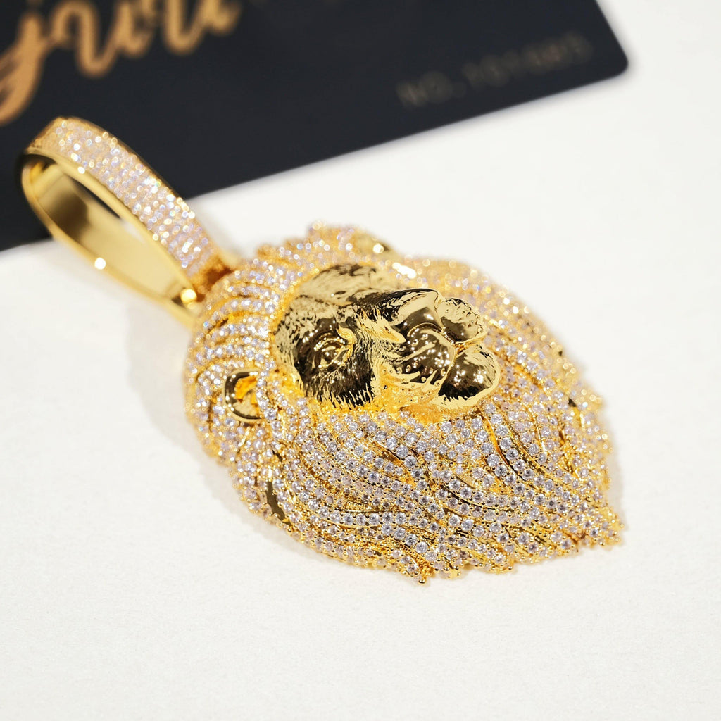 GUU Premium Iced Lion Pendant