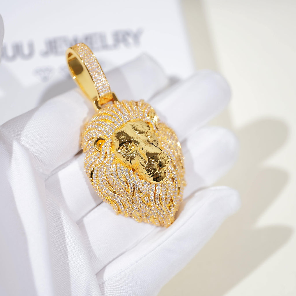 GUU Premium Iced Lion Pendant - The GUU Shop