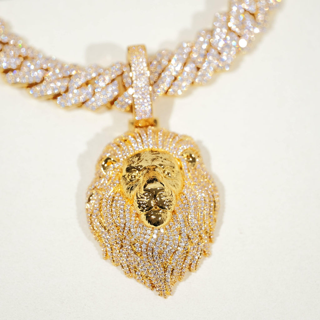 GUU Premium Iced Lion Pendant - The GUU Shop