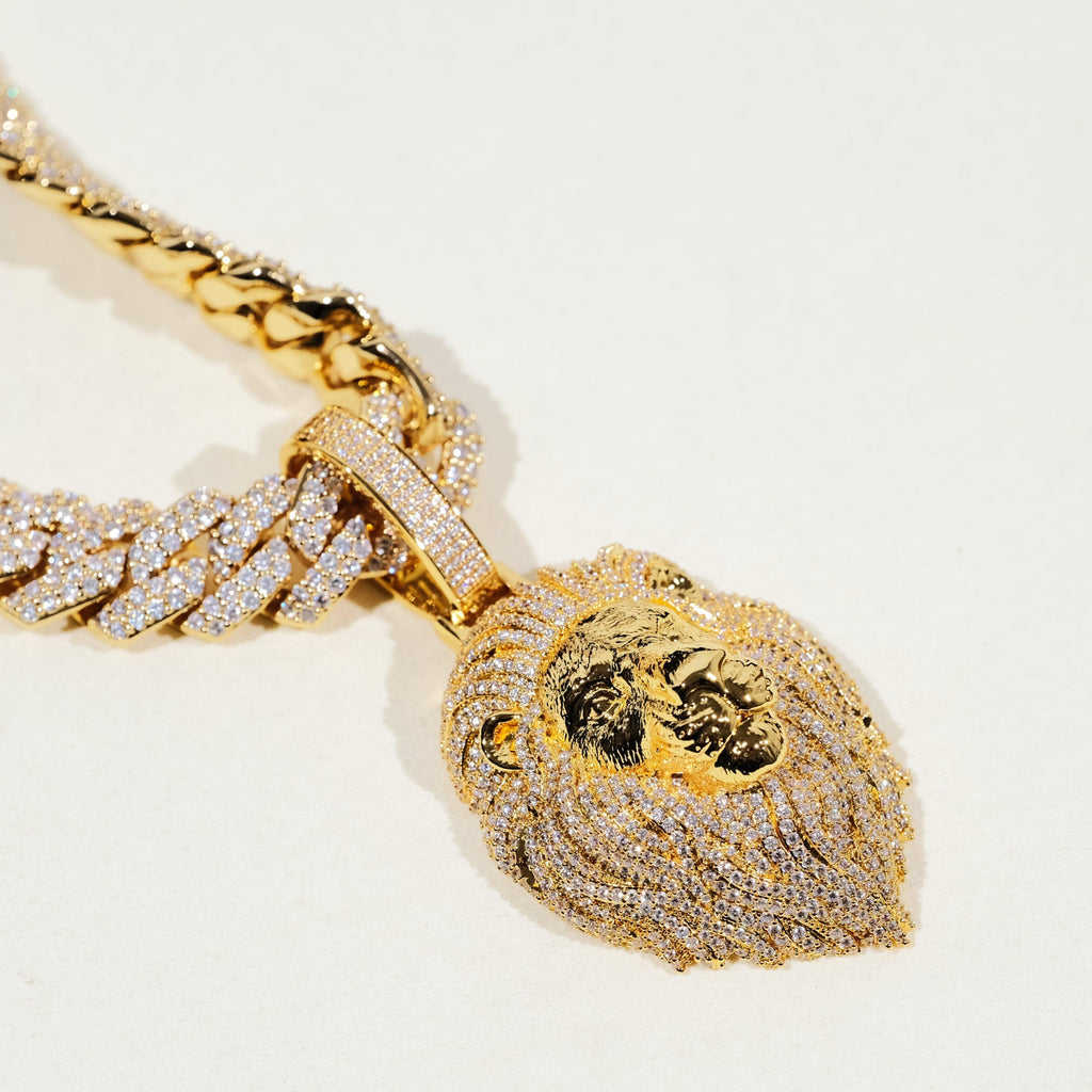 GUU Premium Iced Lion Pendant - The GUU Shop