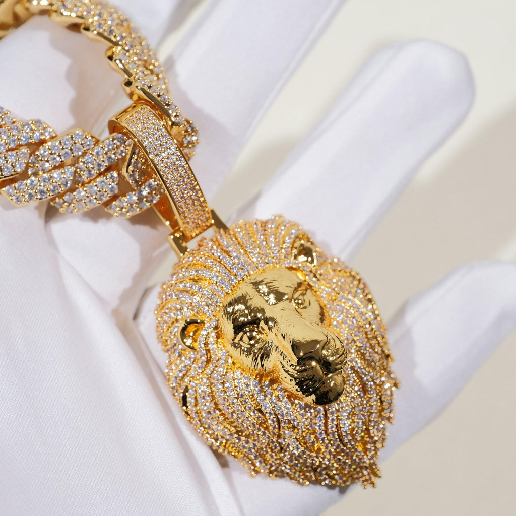 GUU Premium Iced Lion Pendant - The GUU Shop