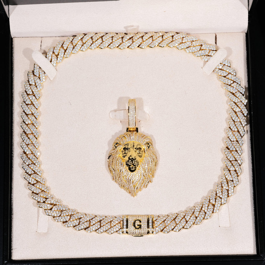 GUU Premium Iced Lion Pendant - The GUU Shop