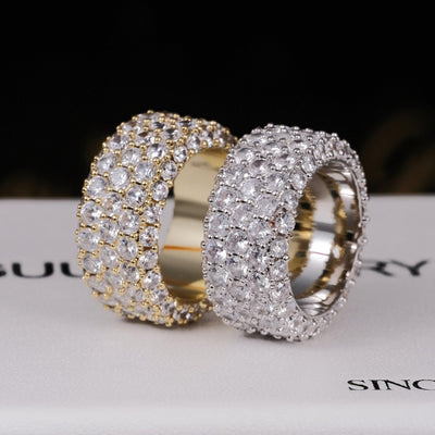5 Row Eternity Ring - The GUU Shop