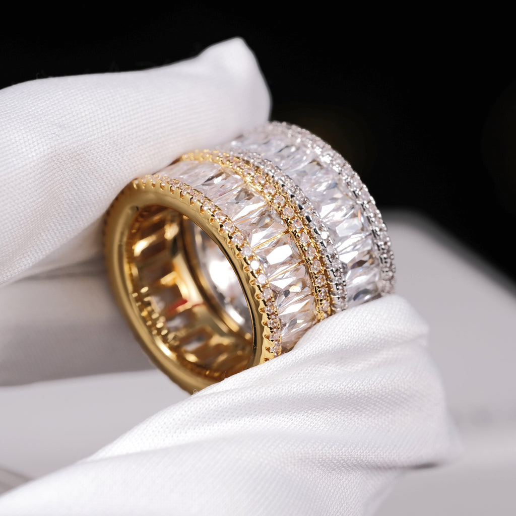 Baguette Eternity Ring - The GUU Shop