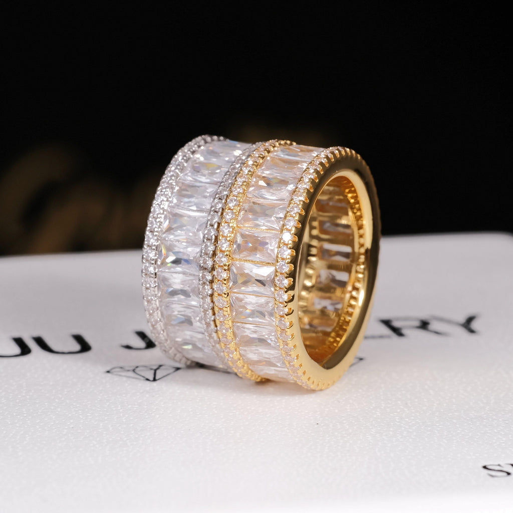 Baguette Eternity Ring - The GUU Shop