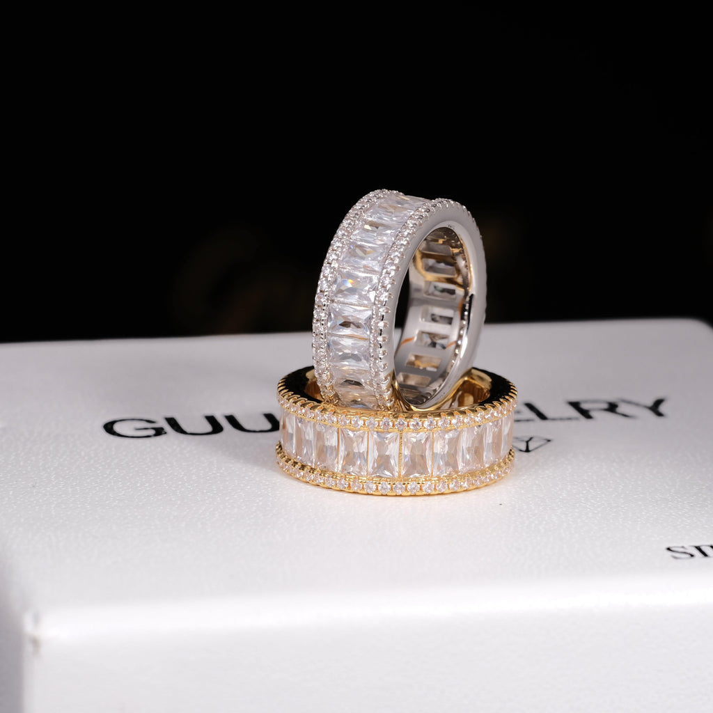 Baguette Eternity Ring - The GUU Shop