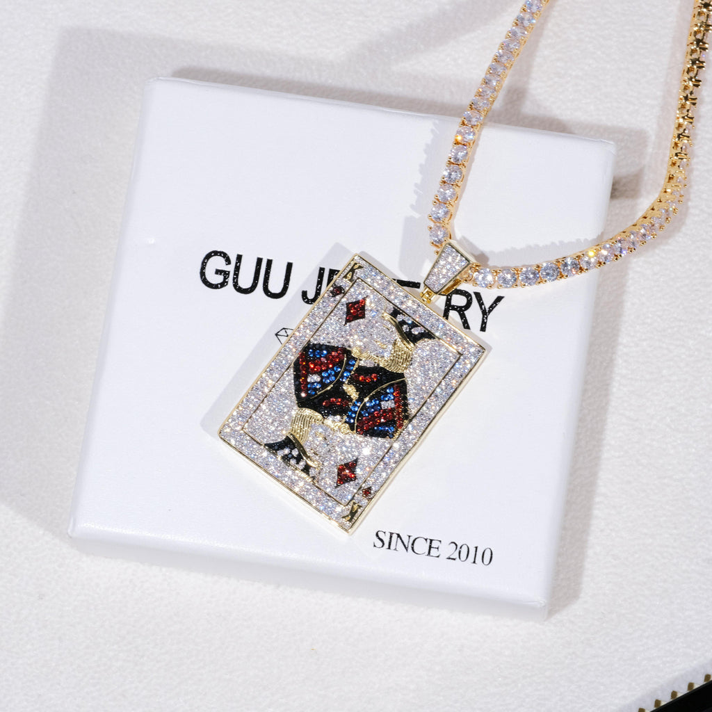 Poker King Iced Necklace (Reward)