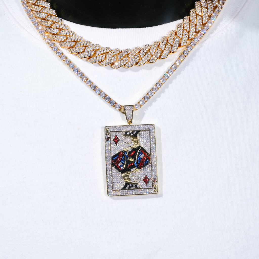 Poker King Iced Necklace (Reward)