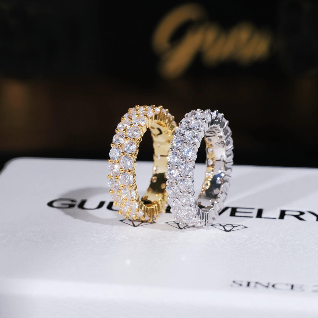 Double Row Eternity Ring