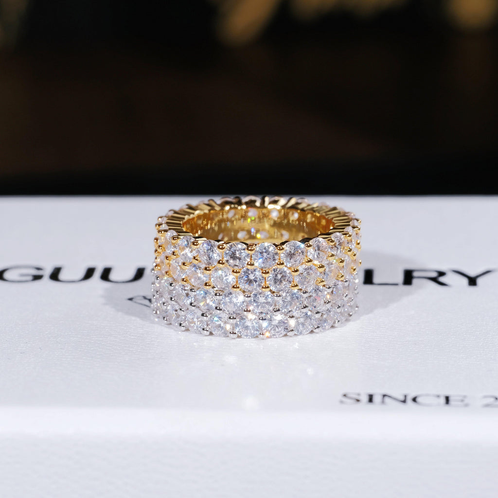 Double Row Eternity Ring - The GUU Shop