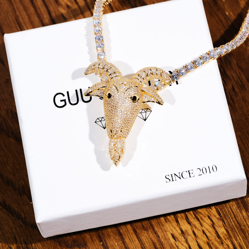 Solid GOAT Pendant - The GUU Shop
