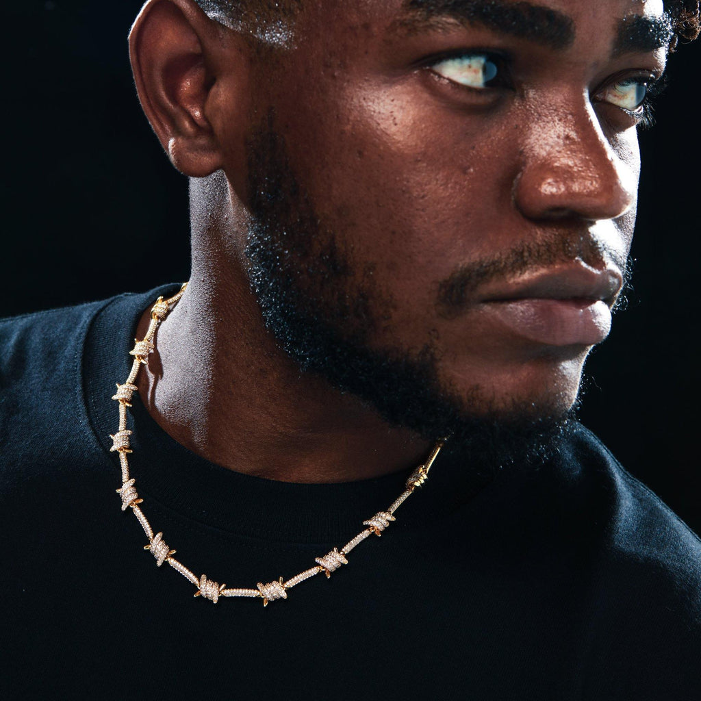 Iced Barb Wire Chain - The GUU Shop