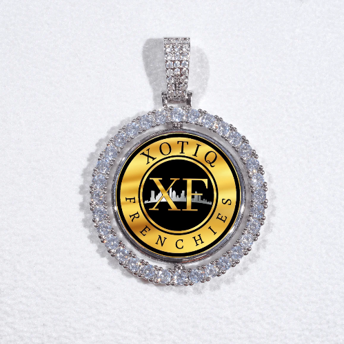 3D Spinning 2-Faced Custom Picture Pendant