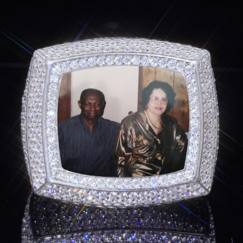 3D CUSTOM PICTURE ICED RING