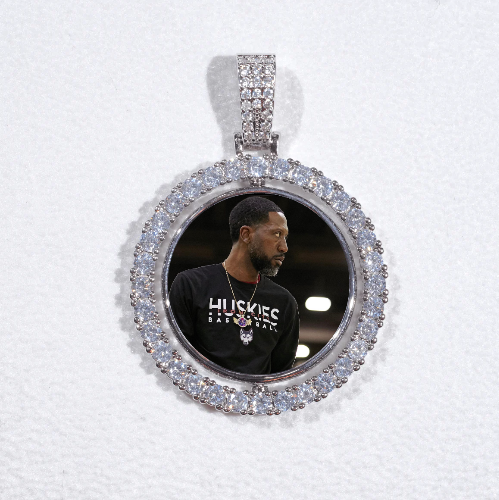 3D Spinning 2-Faced Custom Picture Pendant