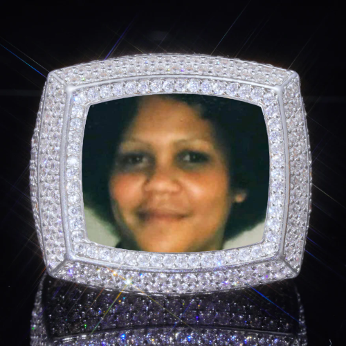 3D CUSTOM PICTURE ICED RING