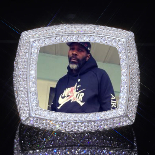 3D CUSTOM PICTURE ICED RING