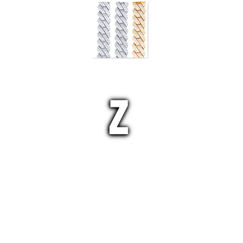 Custom Letters Baguette Two Layer Necklace