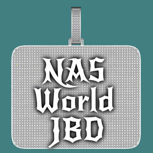 CUSTOM LETTER NECKLACE 3D BIG SQUARE