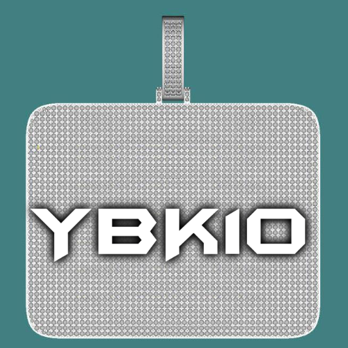 CUSTOM LETTER NECKLACE 3D BIG SQUARE