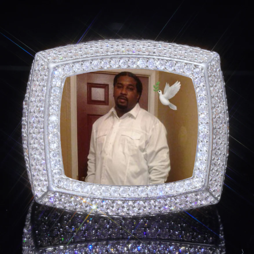 3D CUSTOM PICTURE ICED RING