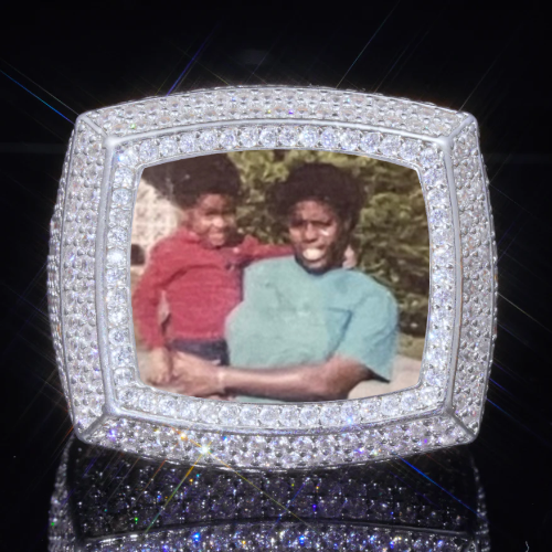 3D CUSTOM PICTURE ICED RING