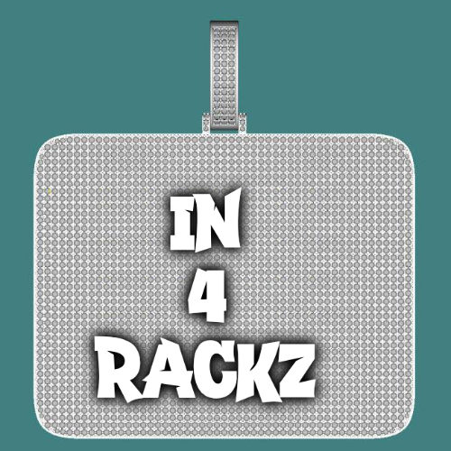 CUSTOM LETTER NECKLACE 3D BIG SQUARE