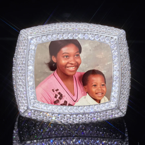 3D CUSTOM PICTURE ICED RING