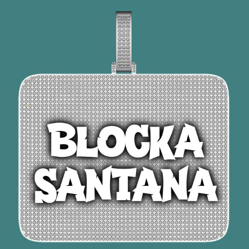 CUSTOM LETTER NECKLACE 3D BIG SQUARE